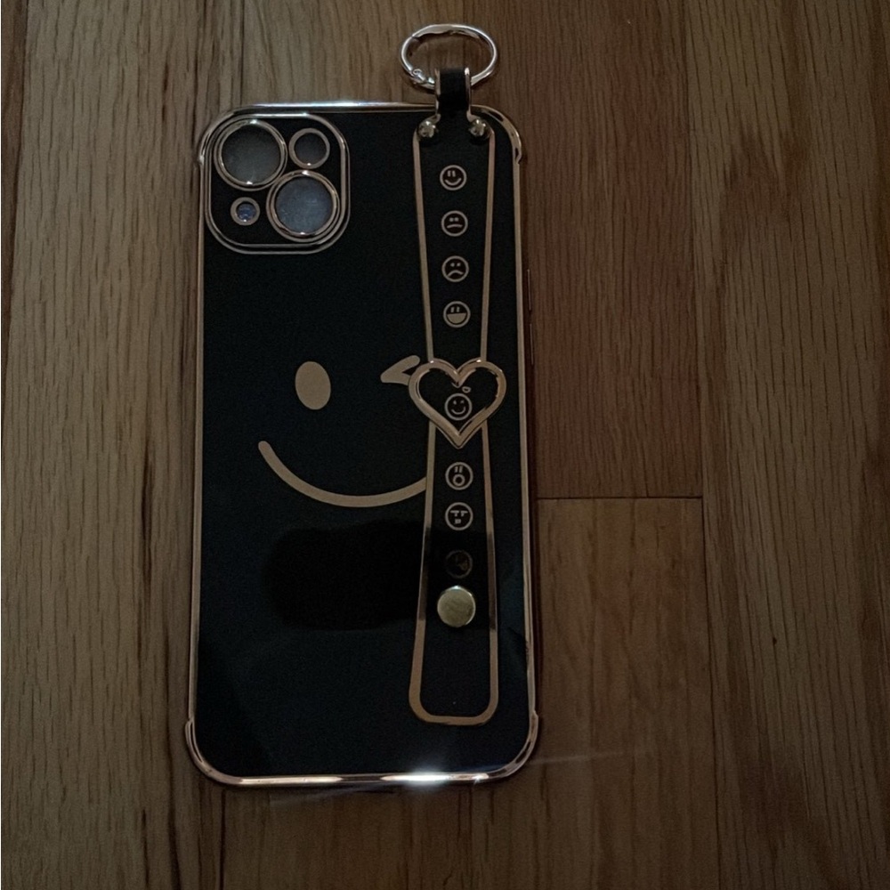 iPhone 6.7 inches Black and Gold Phone Case